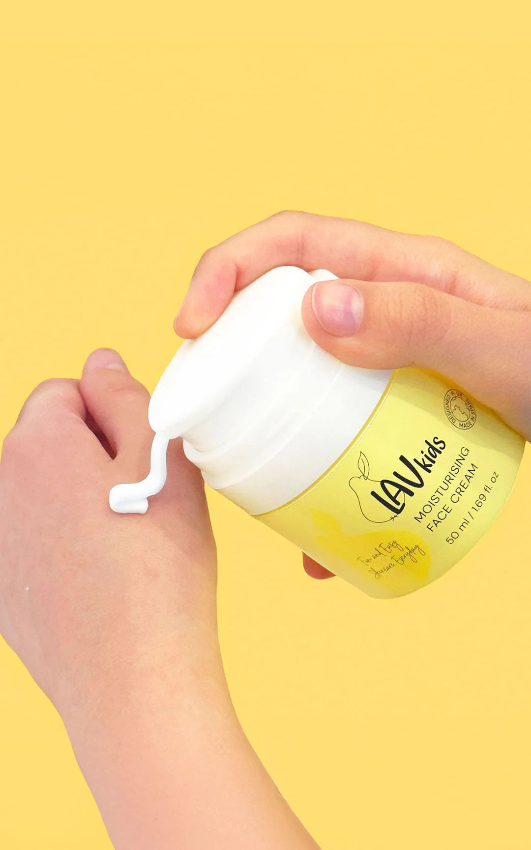Creme pour le visage hydratante naturel Lav Kids 