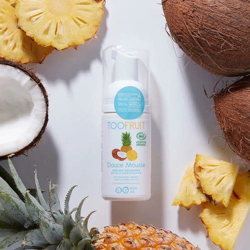 Mousse nettoyante visage "Ananas - Coco" - TOOFRUIT