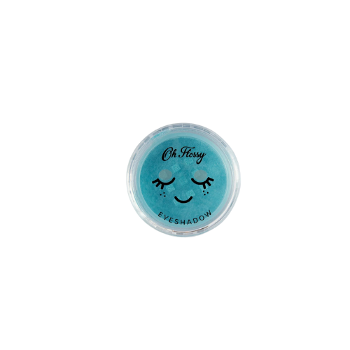 Fard a paupiere naturel pour enfants turquoise oh flossy 