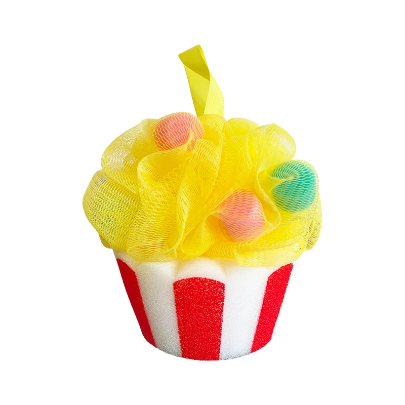 Fleur de douche en forme de pop corn 