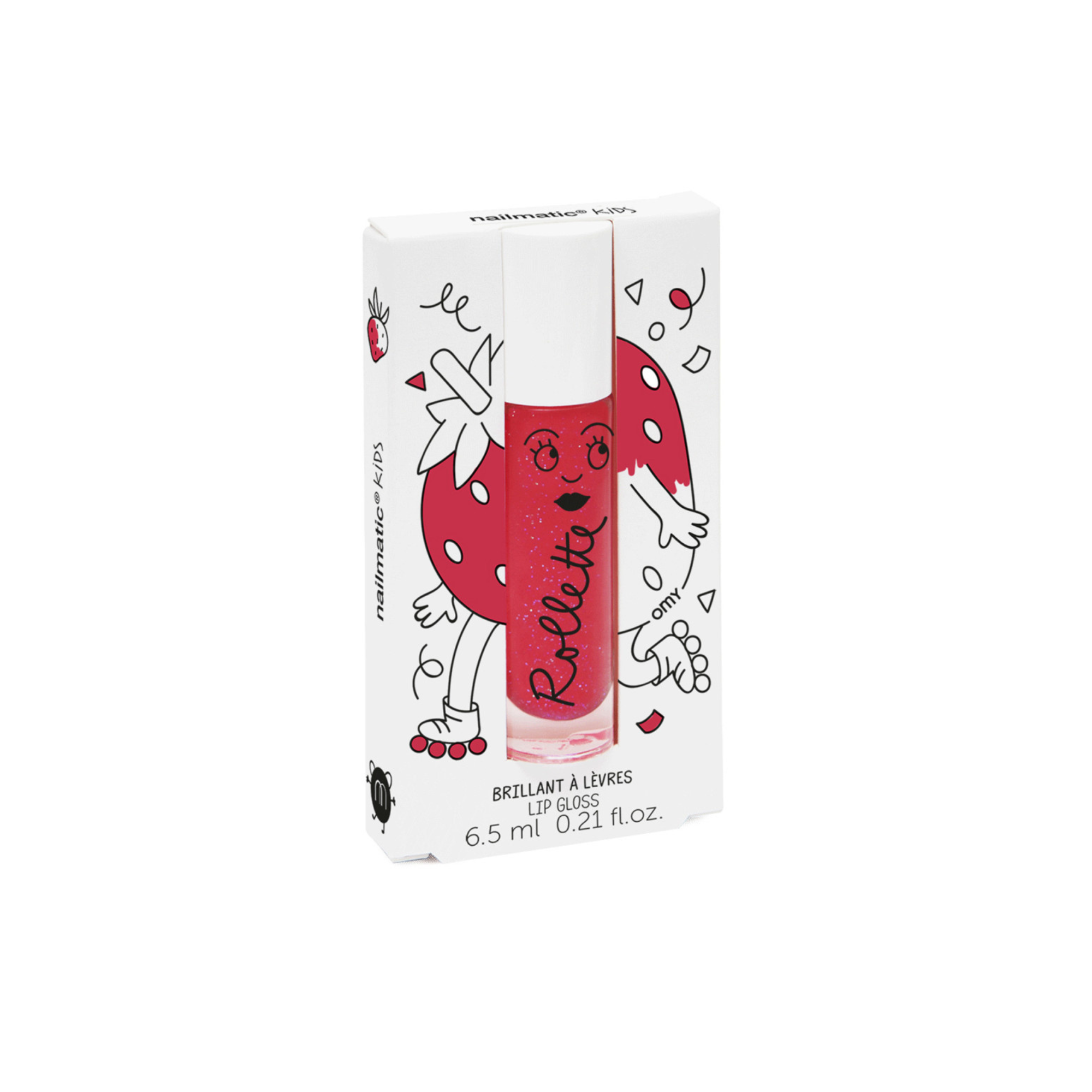 Gloss enfant naturel parfumé à la fraise 
