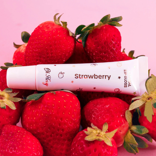 Gloss pour enfants naturel à la fraise Oh Flossy