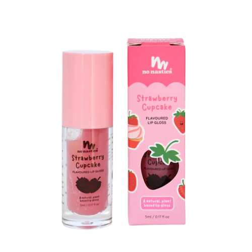 Gloss naturel parfume cupcake aux fraises pour enfants