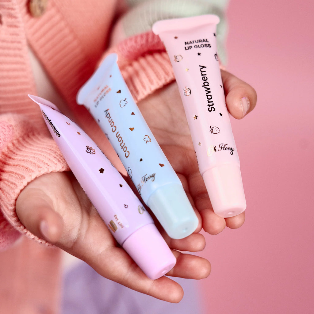 Collection de gloss naturel pour enfants 