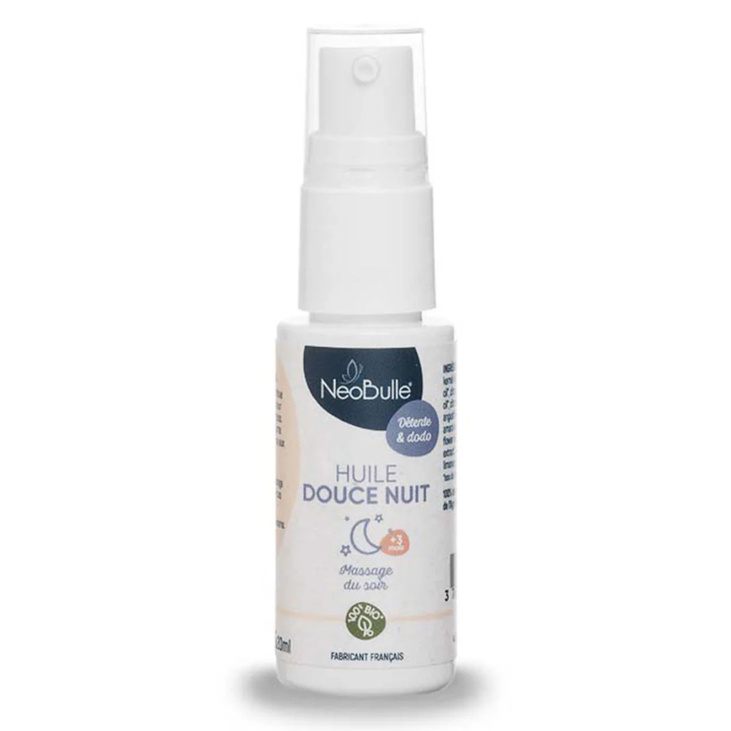 Huile massage bebe 