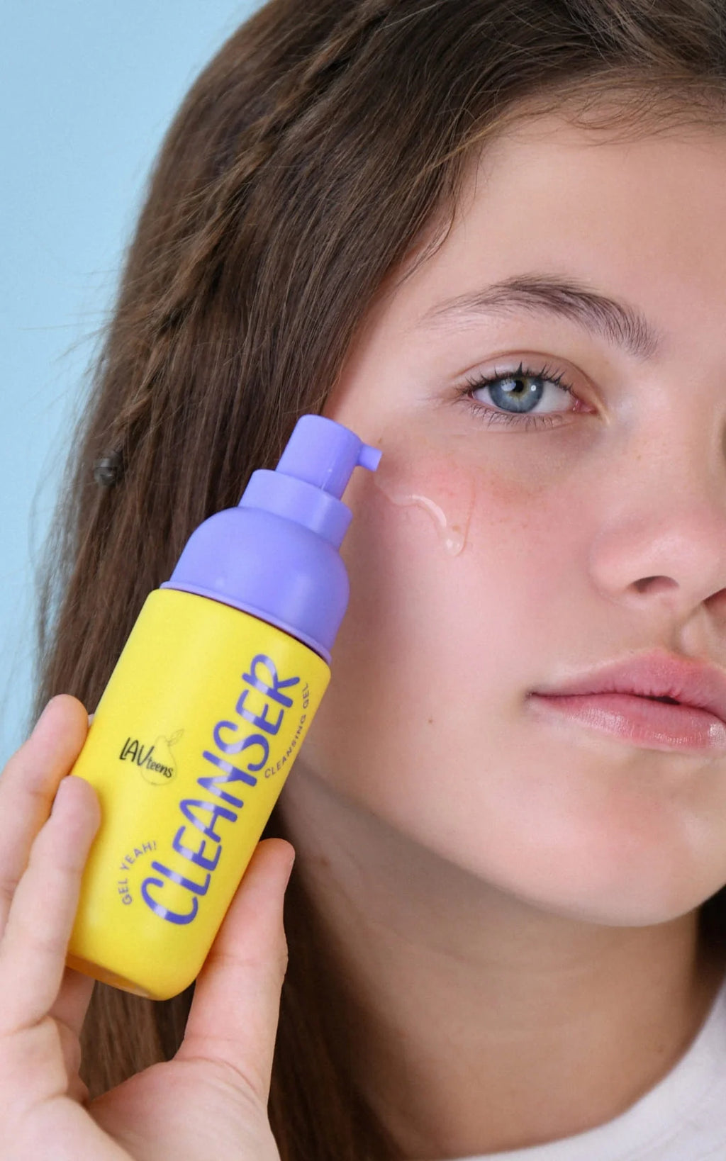 Gel nettoyant visage ados - LAV KIDS
