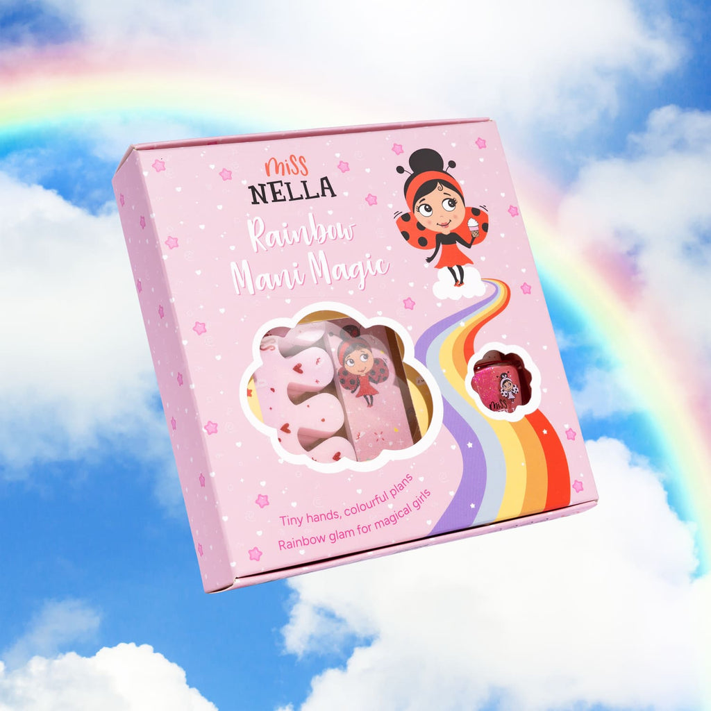 Coffret manucure arc-en-ciel Miss Nella