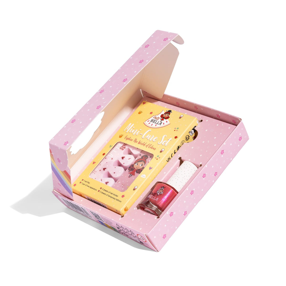 Coffret Rainbow Mani Magic ouvert