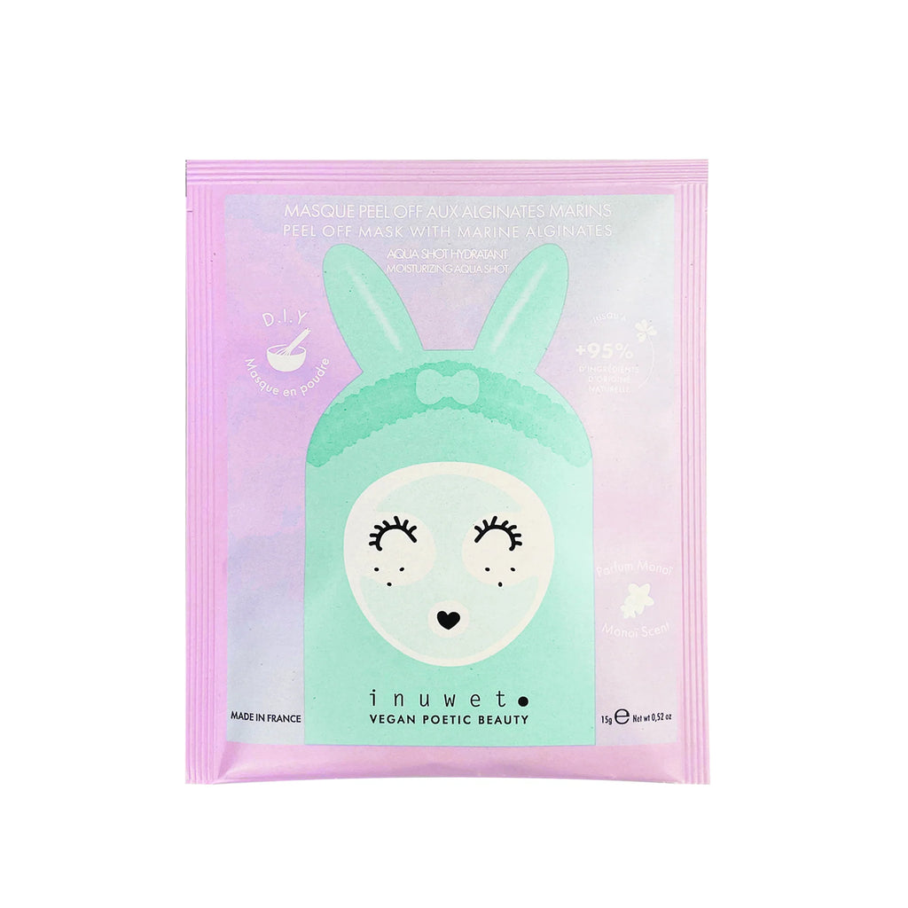 Masque visage en poudre Peel Off "Monoï" - INUWET