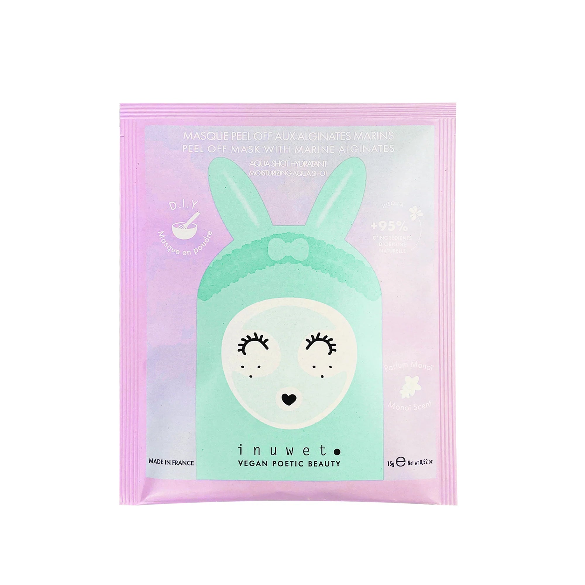 "Monoï" Peel-Off Powder Face Mask - INUWET