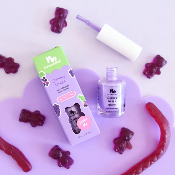 Vernis à ongles parfumé "Raisin" - NO NASTIES KIDS