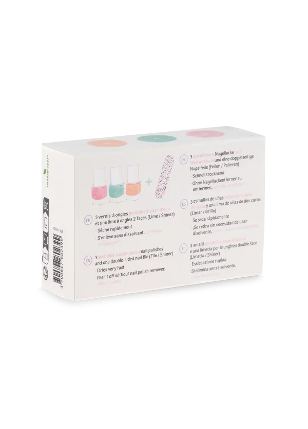 Emballage coffret vernis petite fille 