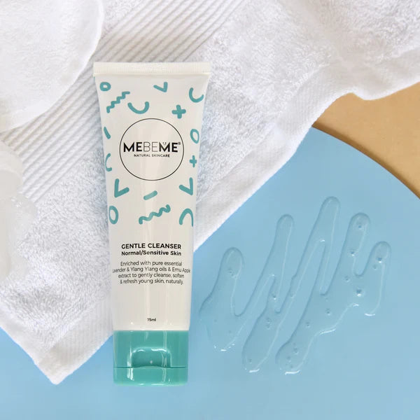 Nettoyant visage peau sensible ados 