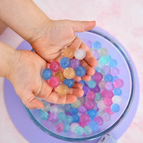 Perles d'eau licorne multicolores pour les enfants 