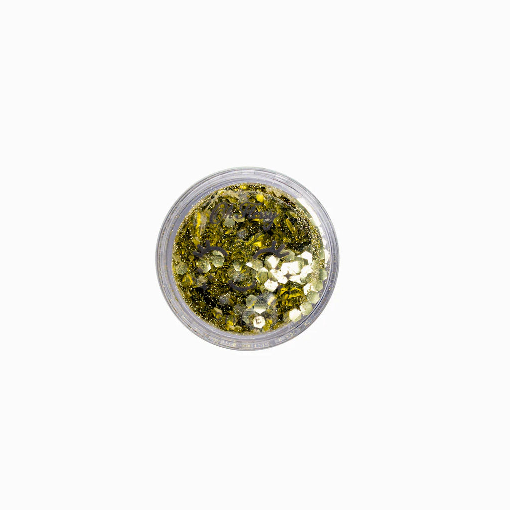 Paillettes vertes pour enfants 