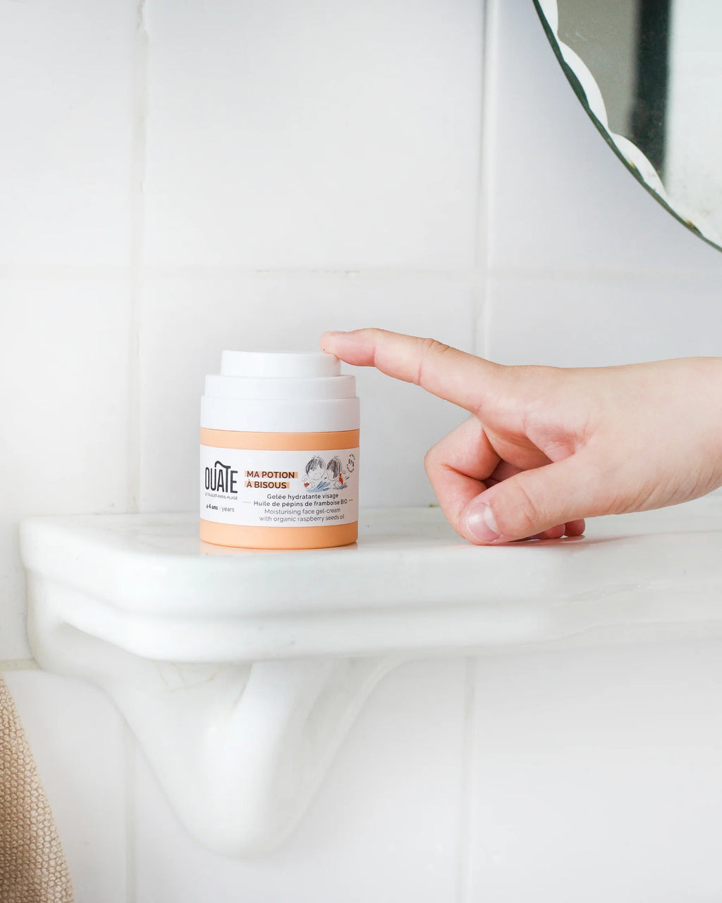 creme visage enfants ouate 