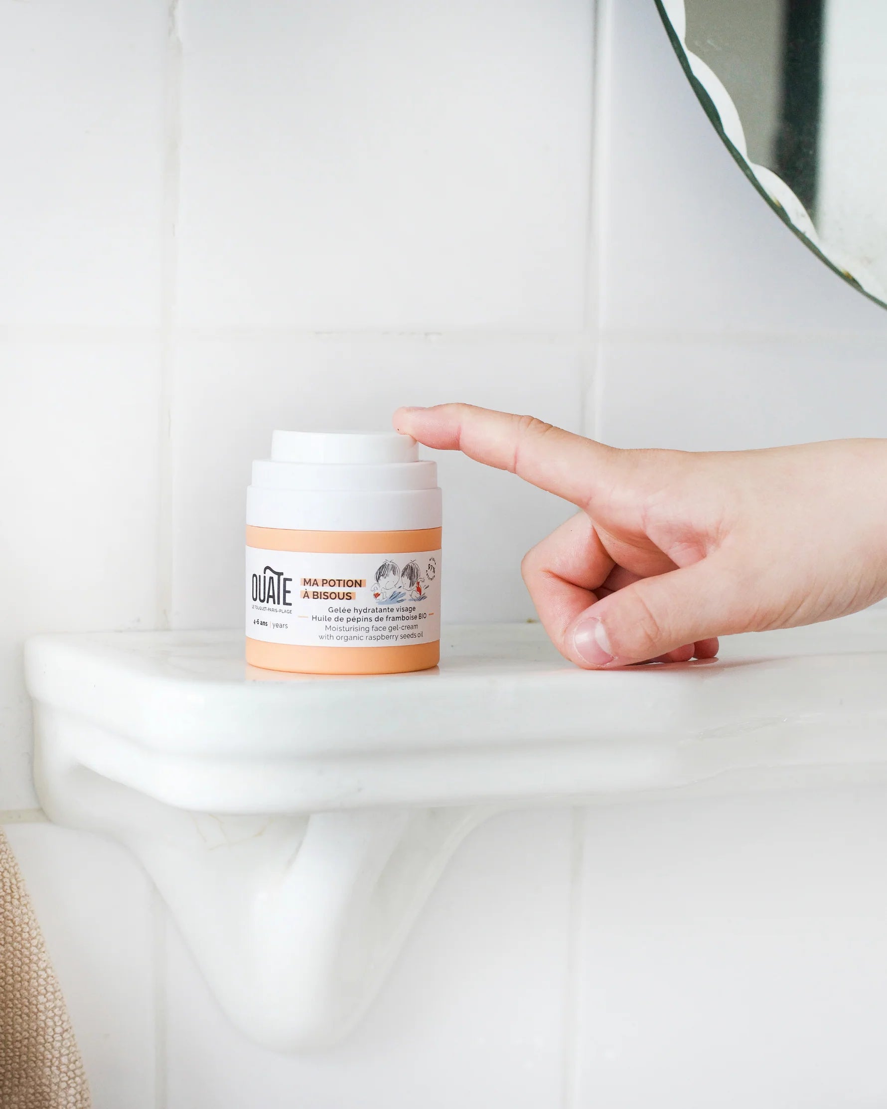 creme visage enfants ouate 