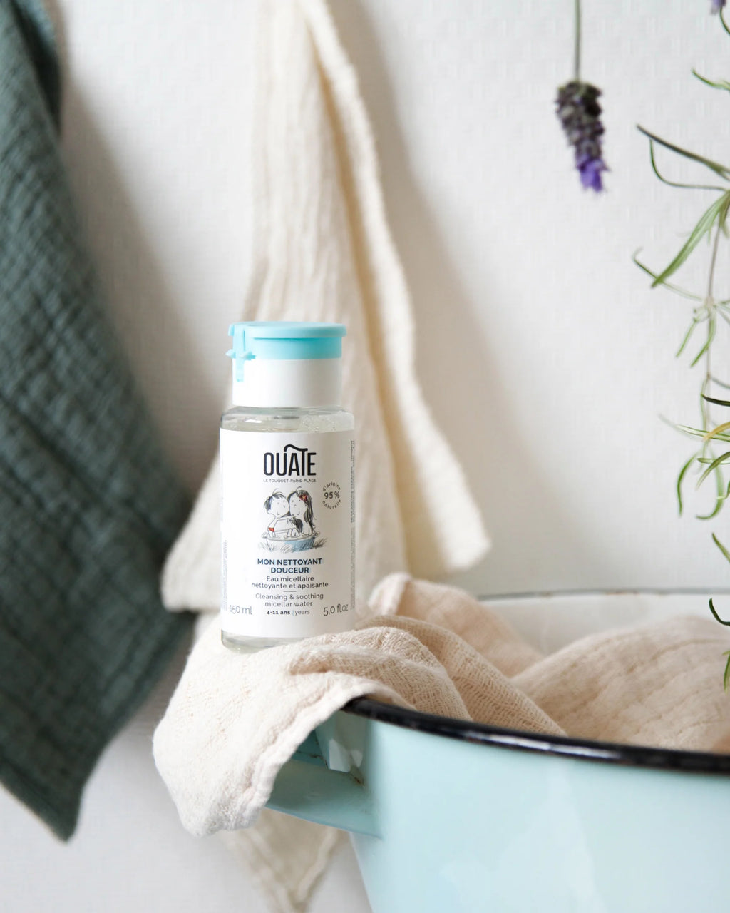 Nettoyant douceur ouate pour enfants 