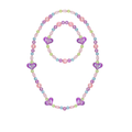 Parure bijoux enfants coeur 