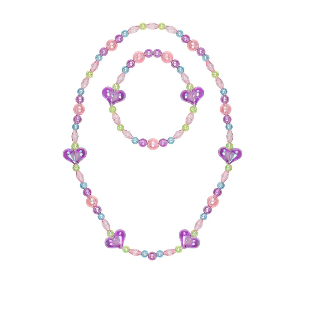 Parure bijoux enfants coeur 