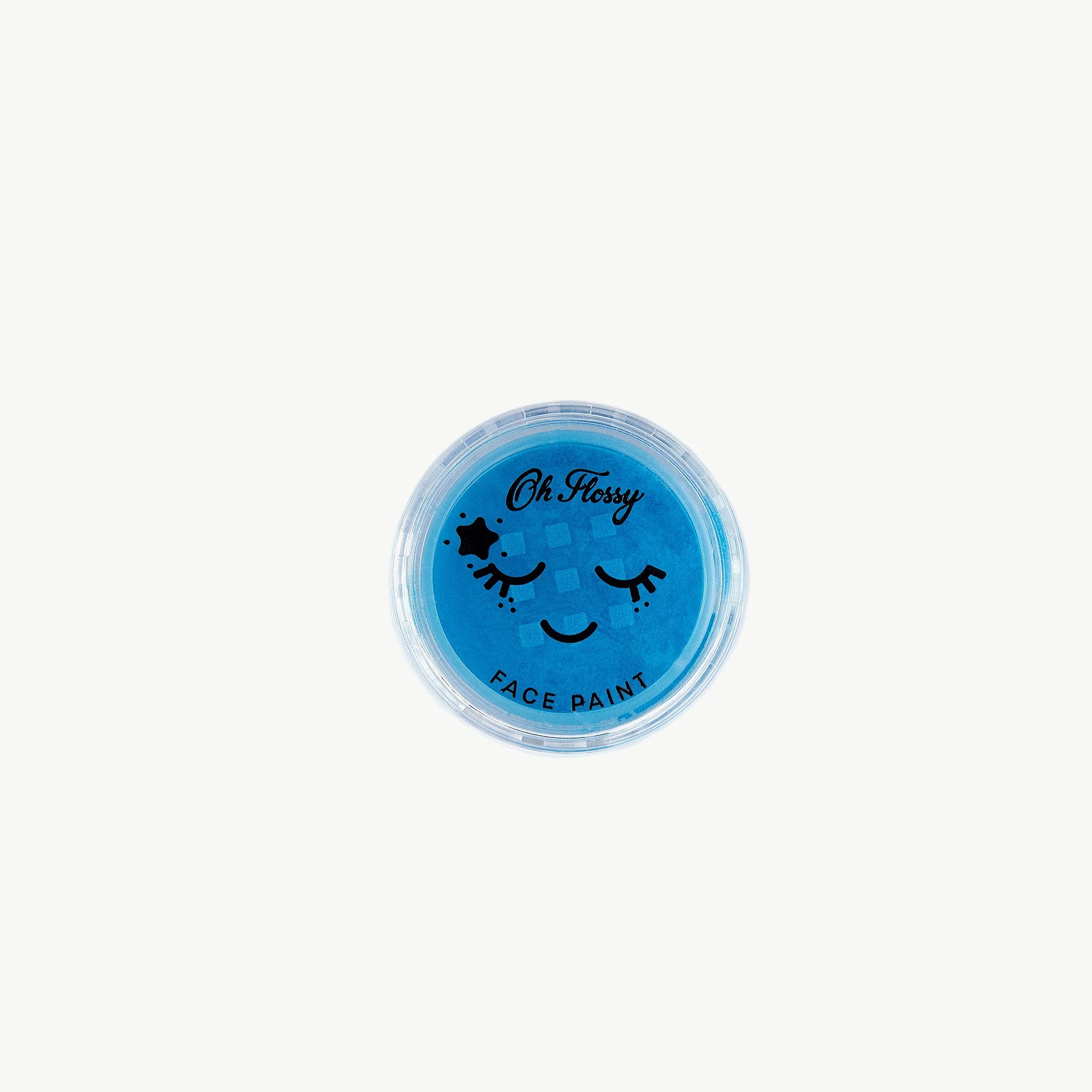 Peinture bleu naturelle pour le visage des enfants Oh Flossy 