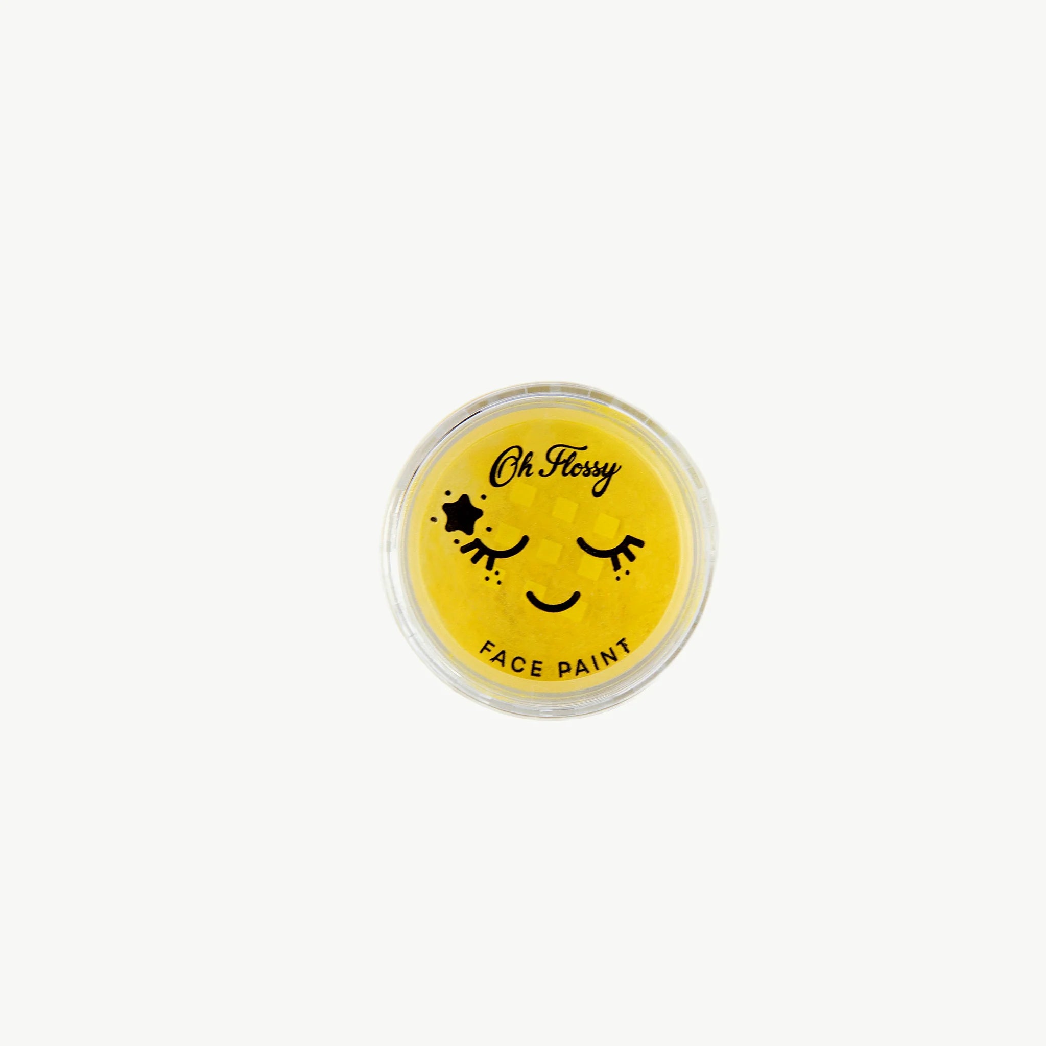 Peinture naturelle jaune pour le visage pour enfants Oh Flossy 