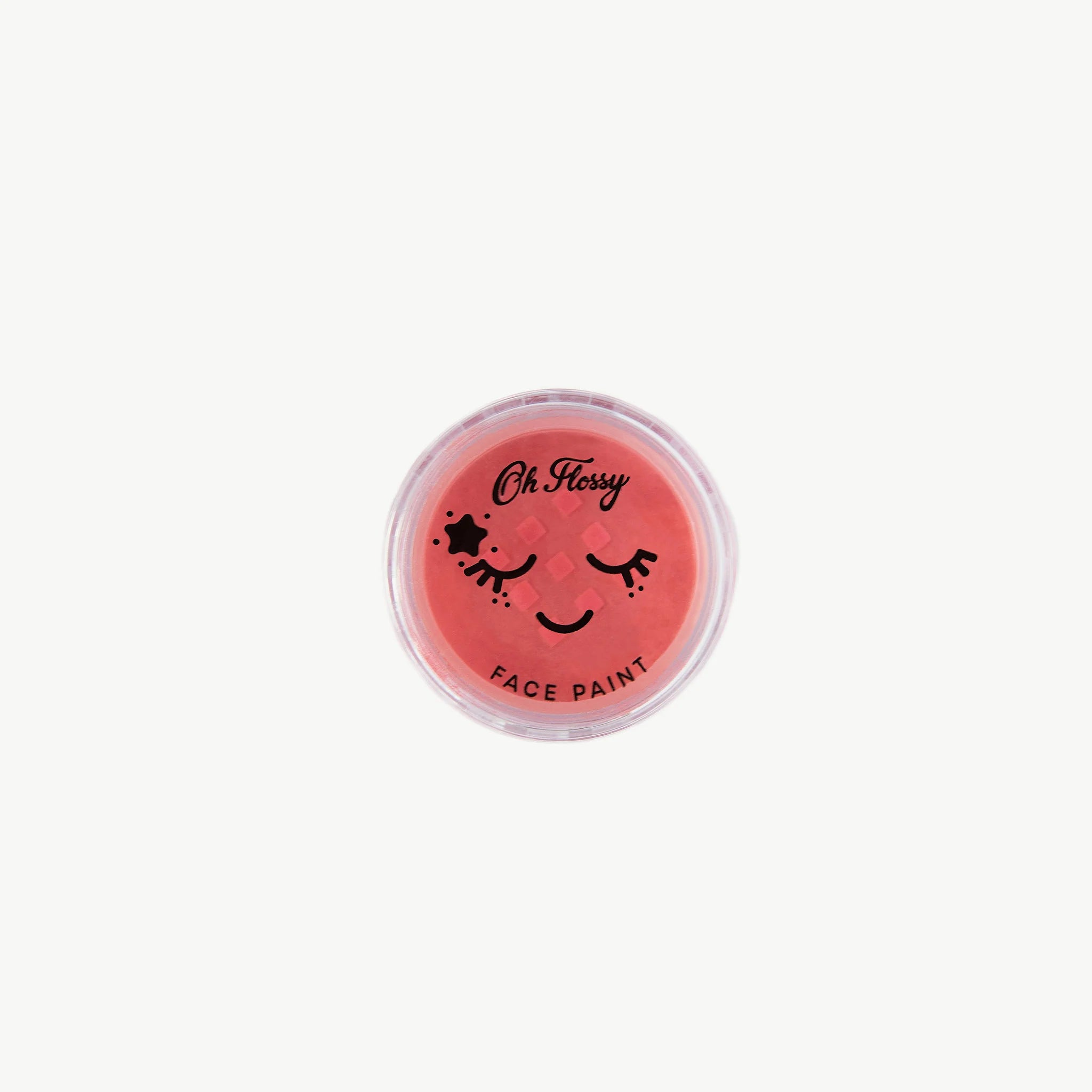 Peinture naturelle rouge pour le visage des enfants Oh Flossy