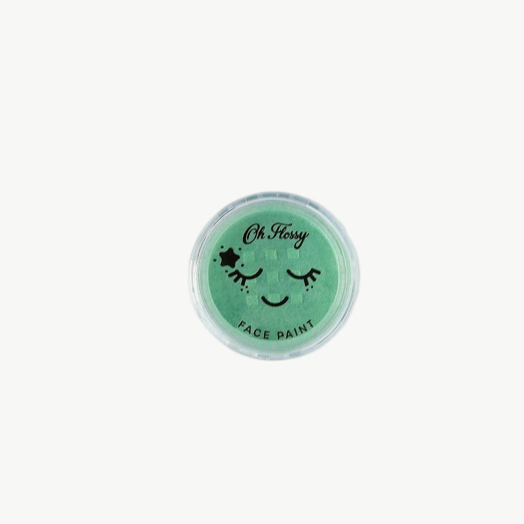 Peinture naturelle verte pour le visage des enfants Oh Flossy 