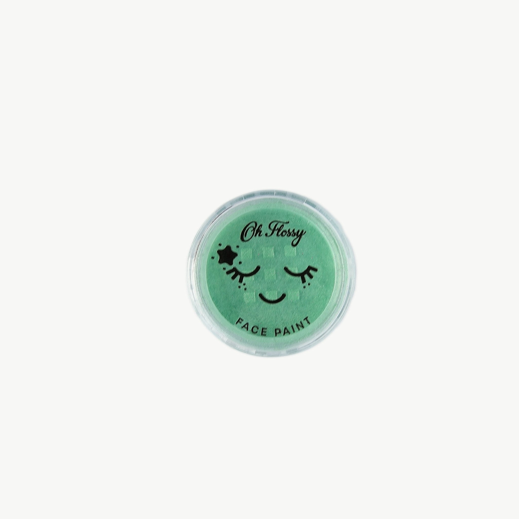 Peinture naturelle verte pour le visage des enfants Oh Flossy 