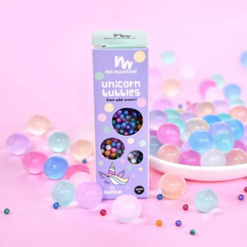 Perles d'eau sensorielles pour le bain pour les enfants licorne