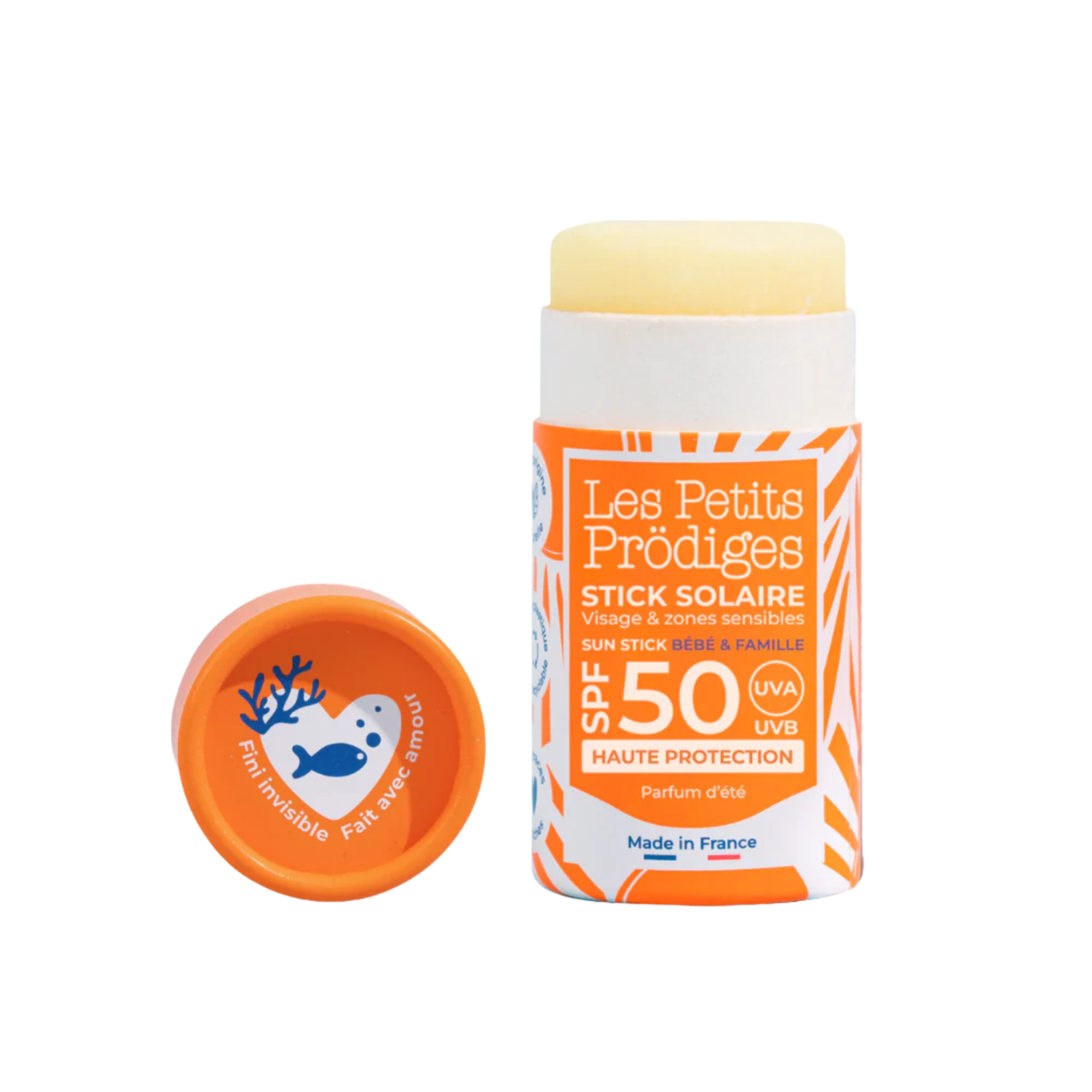 Le Stick Solaire Visage SPF50 - LES PETITS PRODIGES
