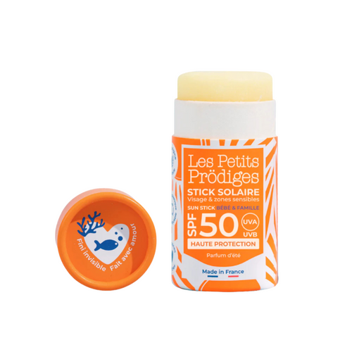 Le Stick Solaire Visage SPF50 dés la naissance - LES PETITS PRODIGES
