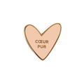 Pin's coeur pur