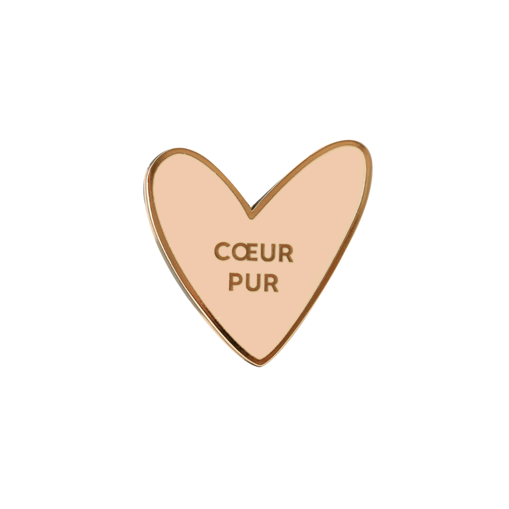 Pin's coeur pur