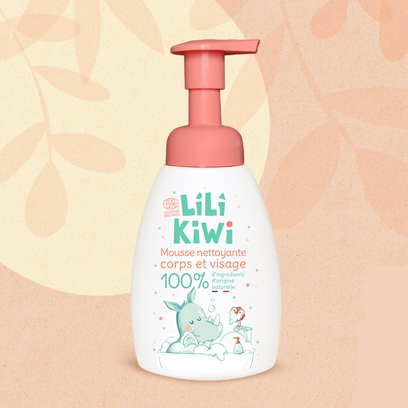 Mousse nettoyante corps et visage LiLiKiWi