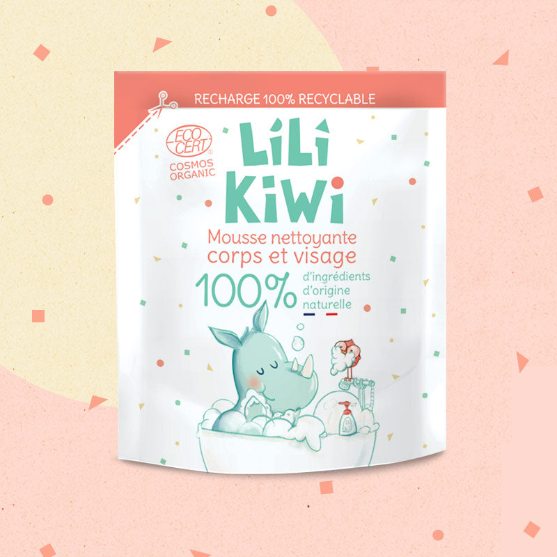 Recharge mousse nettoyante LiLiKiWi