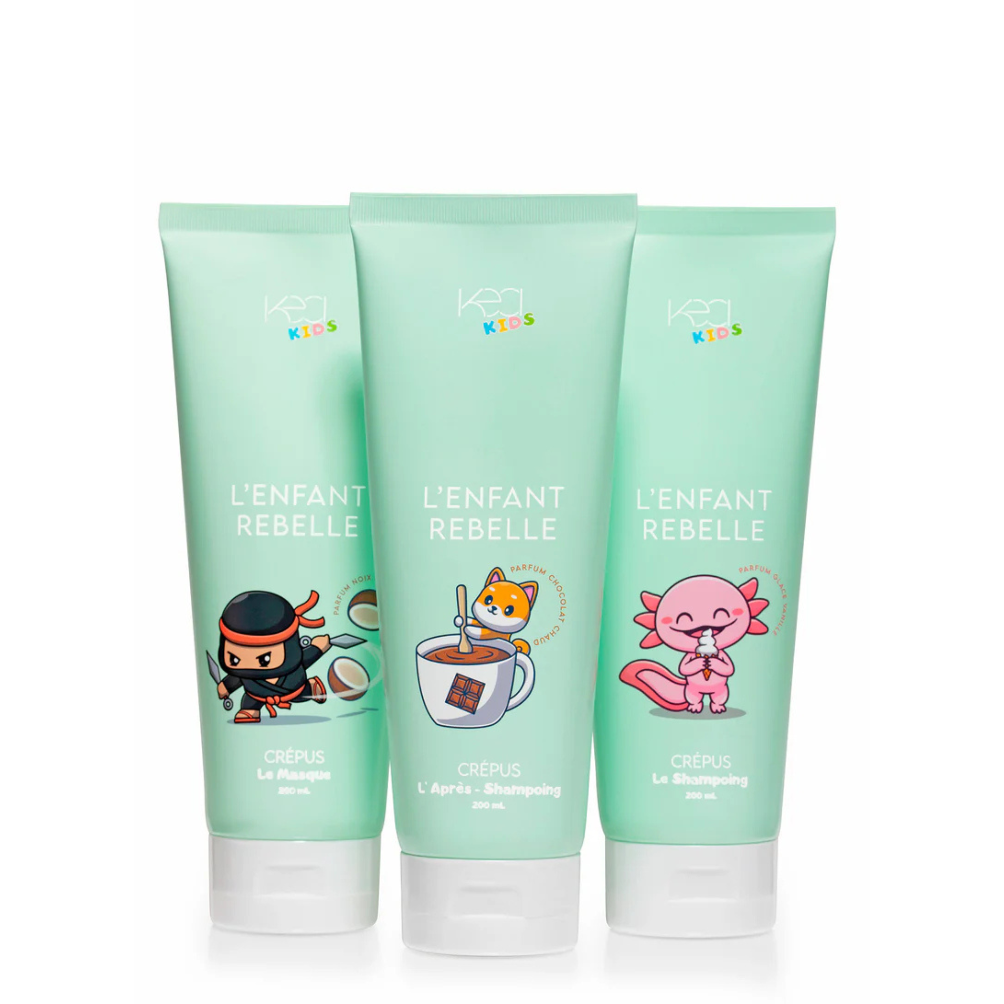 =routine cheveux crépus pour enfant naturel Kea Kids