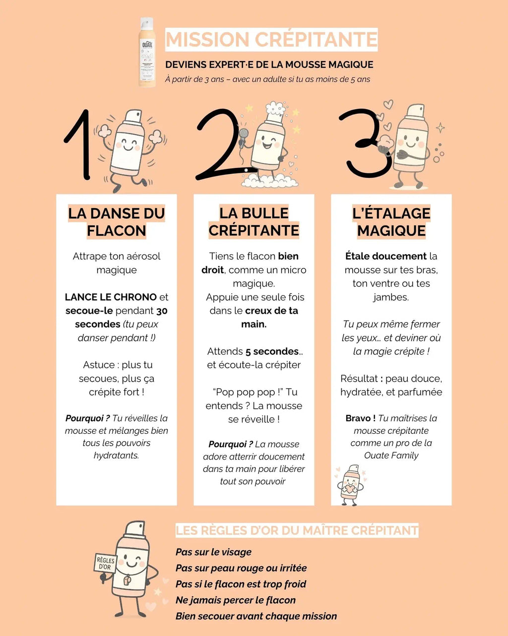 Hydratant crépitant Ouate 