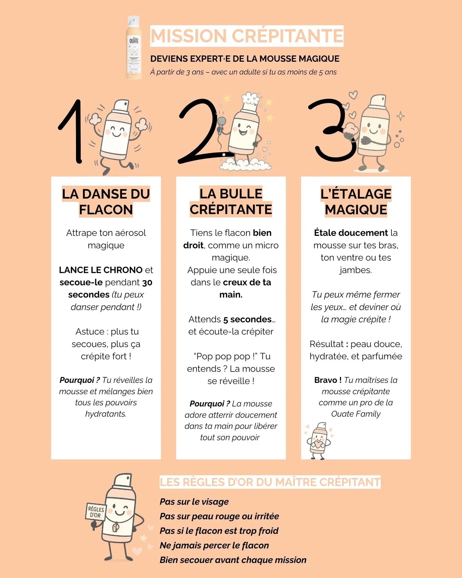 Hydratant crépitant Ouate 