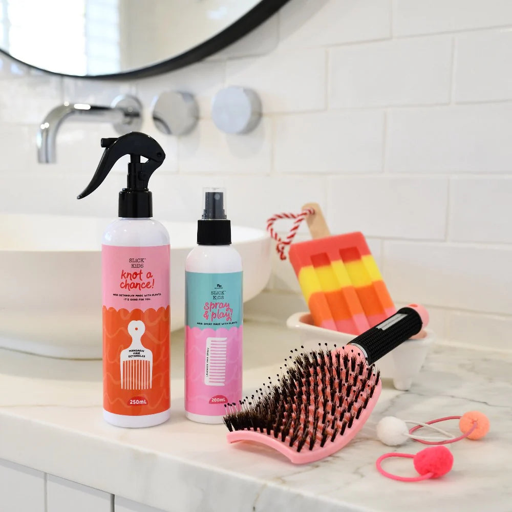Spray demelant cheveux enfants 