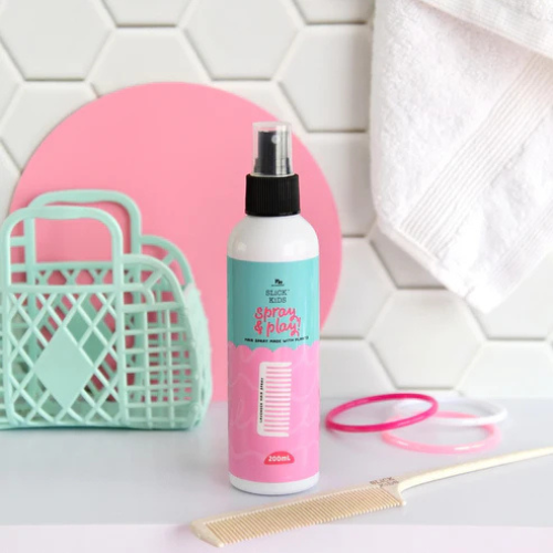 Spray fixateur pour cheveux pour les enfants naturel 