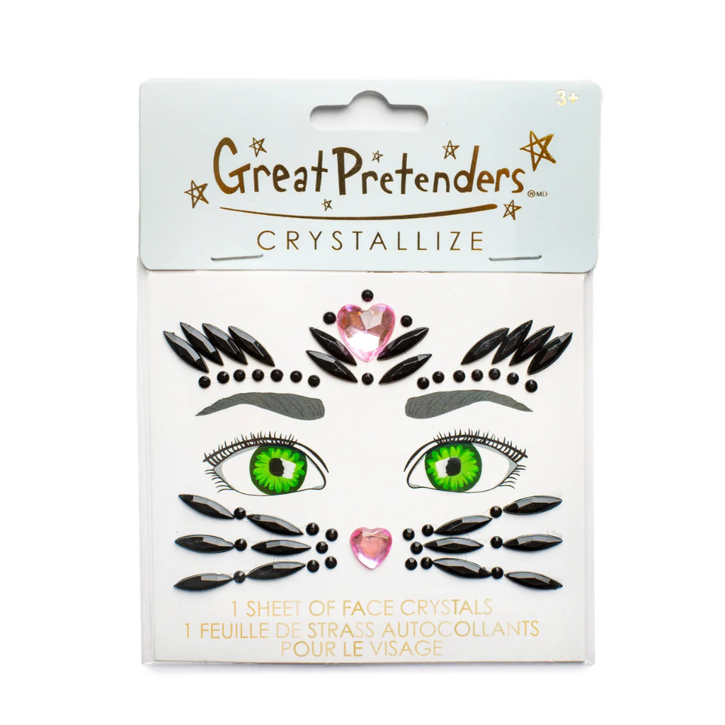 Strass visage chat 