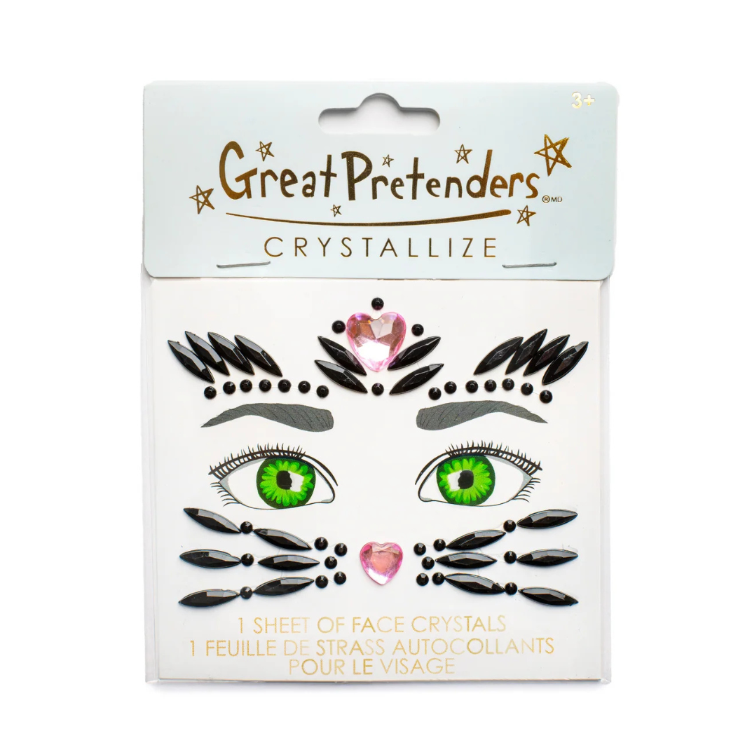 Strass visage chat 