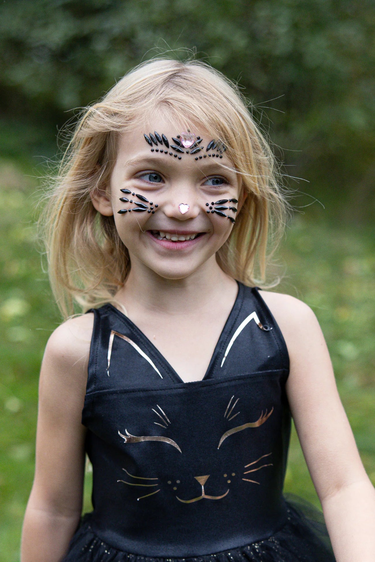 Strass visage chat enfants great pretenders 