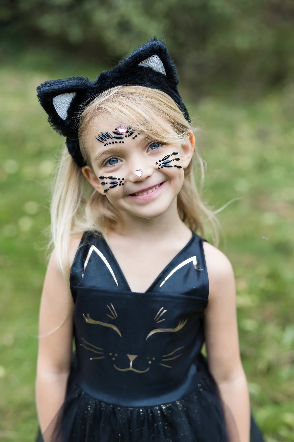 Strass visage chat pour enfants