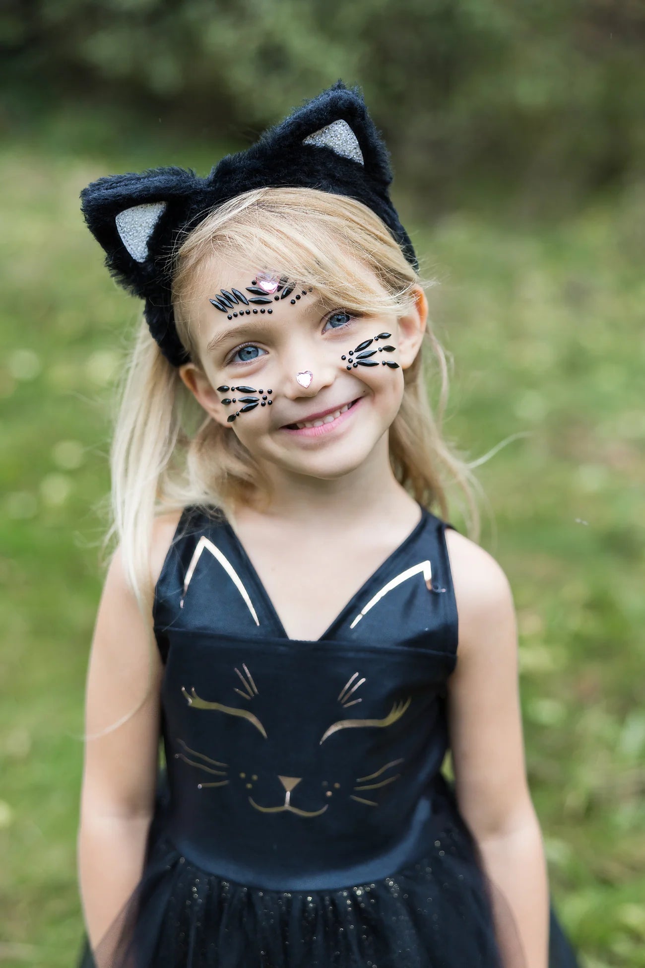 Strass visage chat pour enfants