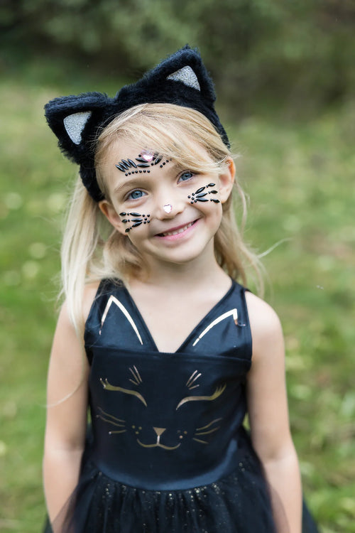 Strass visage chat pour enfants