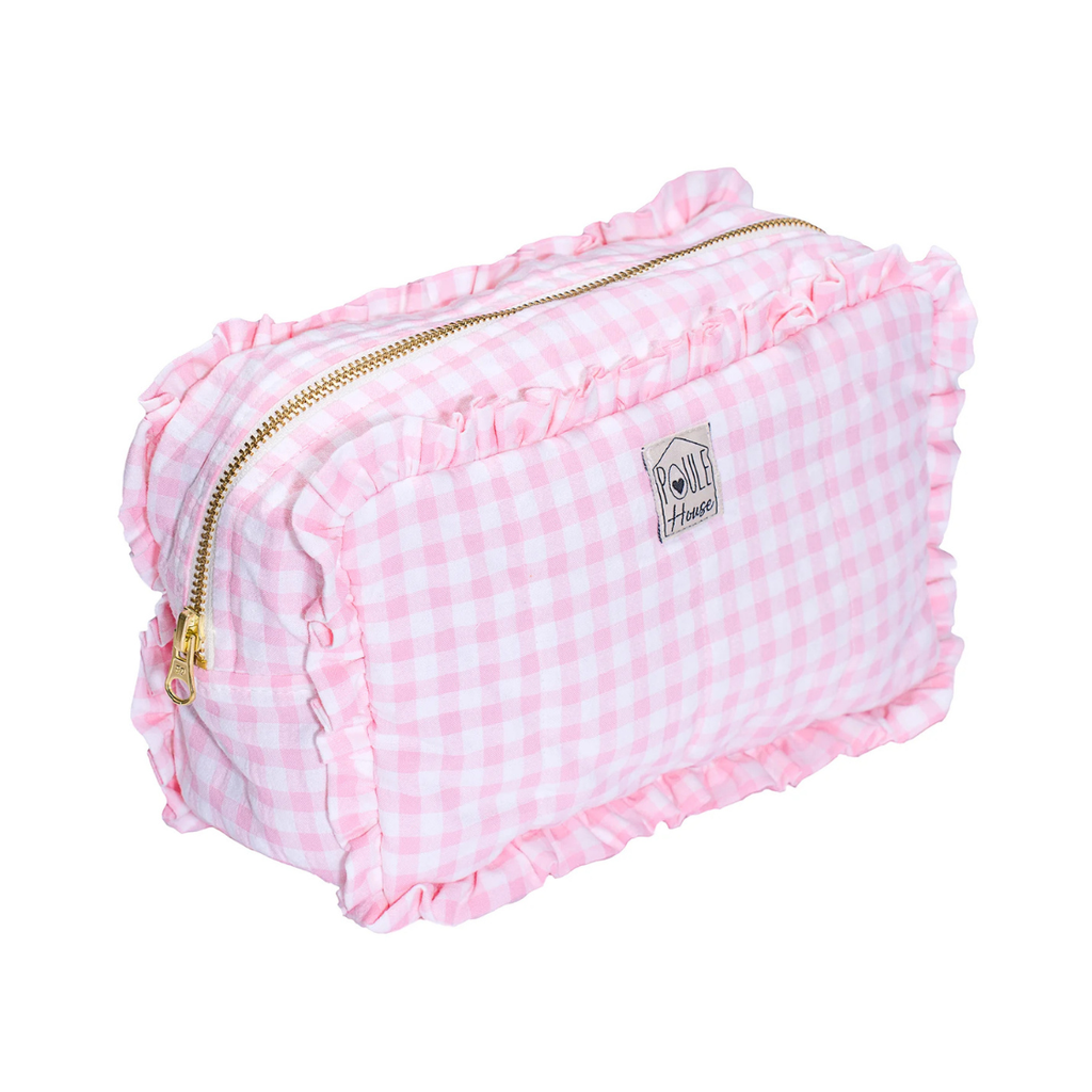 Trousse de toilette rose