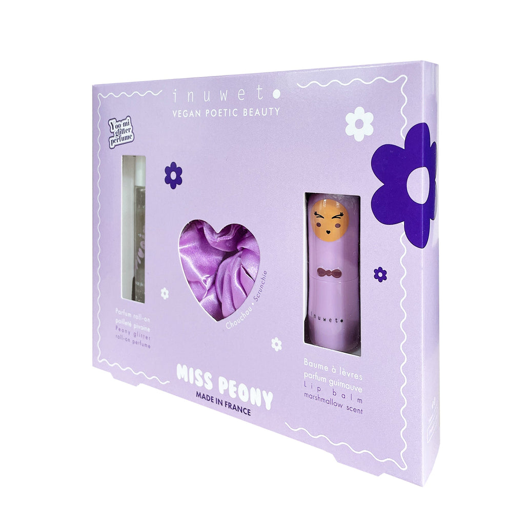 Coffret cadeau parfum enfant Miss Peony