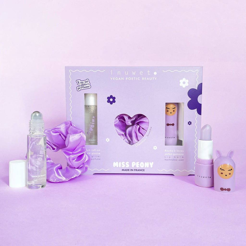 Parfum roll-on pivoine, baume guimauve et chouchou Inuwet
